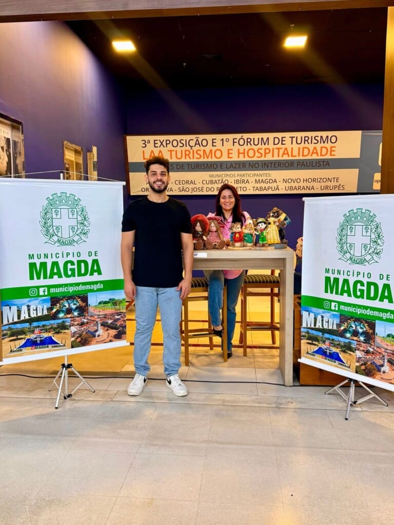 3ª EXPOSIÇÃO E 1º FÓRUM DE TURISMO – LAA TURISMO E HOSPITALIDADE Foto17 Magda